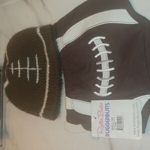 Diaper cover and hat
